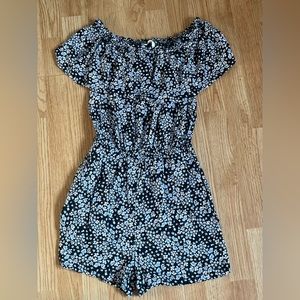 H&M Off-Shoulder Romper - Size 6